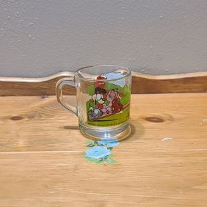 Garfield McDonald's Glass Mug